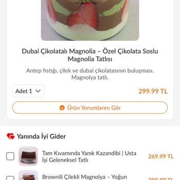 Maysa Coffee & More Farklı Ürün Gelmesi