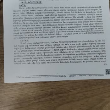 Tüketici Hakemi Kararına Rağmen Cihaz İadesi 27 Gün Boyunca Yatırılmadı