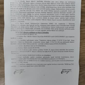 Tüketici Hakemi Kararına Rağmen Cihaz İadesi 27 Gün Boyunca Yatırılmadı