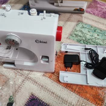 A101'den Aldığım Kiwi Dikiş Makinesi Hasarlı Ve Kullanılmış Çıktı