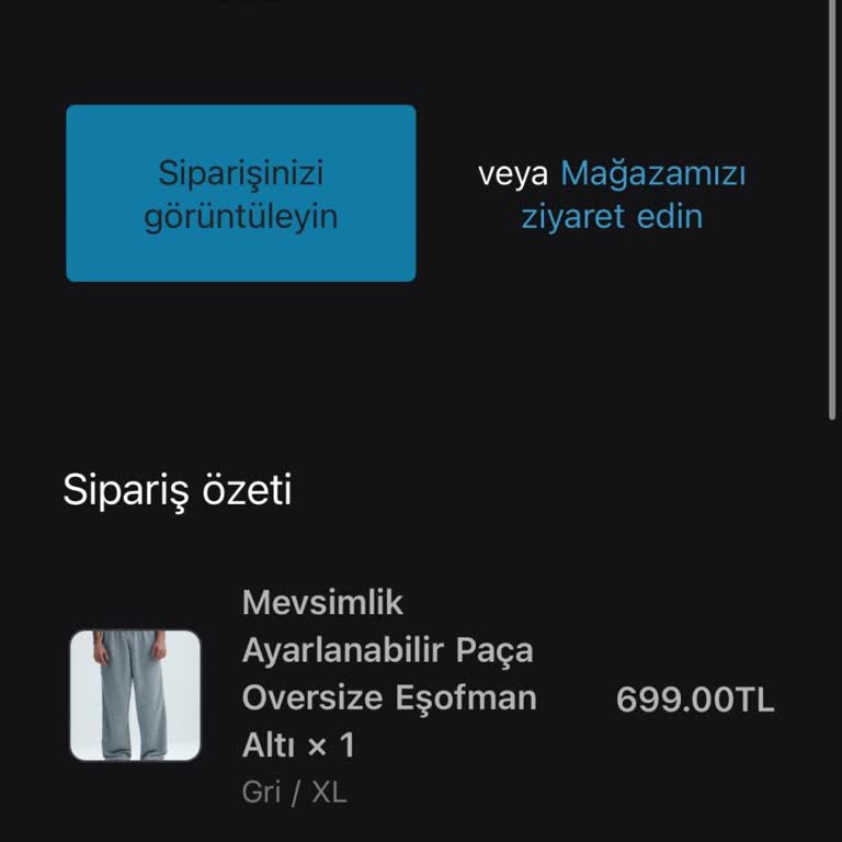Ate Wear Markasından Sipariş İptali Ve Ücret İadesi Talebi