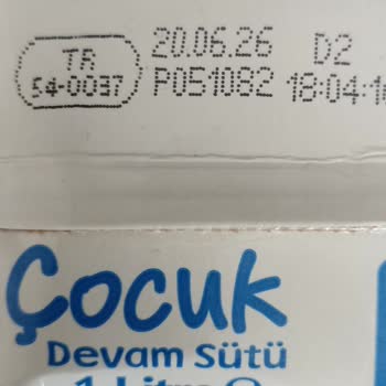İçim Devam Sütünde Pütürlü Doku Ve Müşteri Hizmetlerinden Cevap Bekleniyor