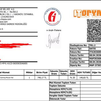 İtopya Bilgisayar İznim Olmadan Çifte Fatura ve Kişisel Verilerin Kullanımı