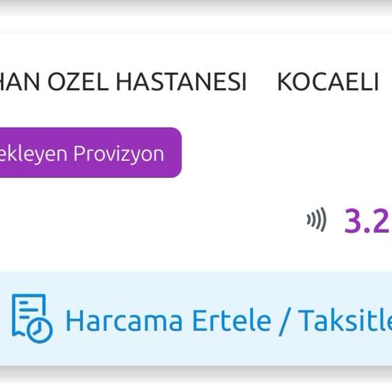 Kocaeli Atakent Cihan Hastanesi Acilde Alınan Para