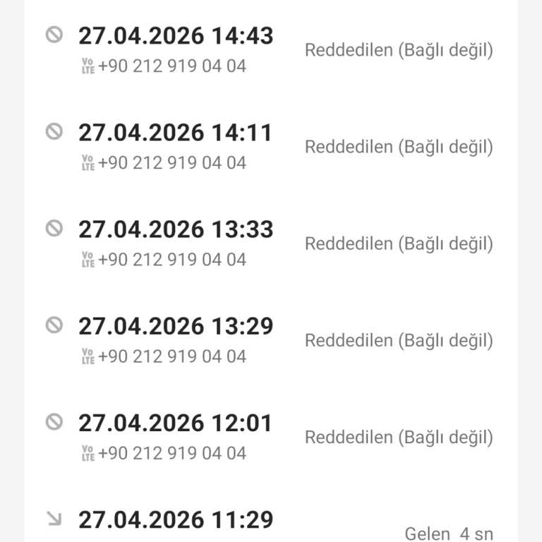 Denizbank’ın Sürekli Kredi Kartı Teklifi Aramaları Ve Kaldırma Talebim