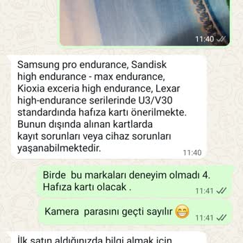Depolama Hatası Nedeniyle Araç Kamerası İadesi Talebi