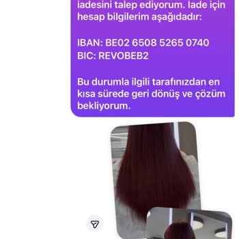 Hatalı Saç Kesimi Ve Geri Dönüşü Olmayan Kısalma Üzerine Şikayet