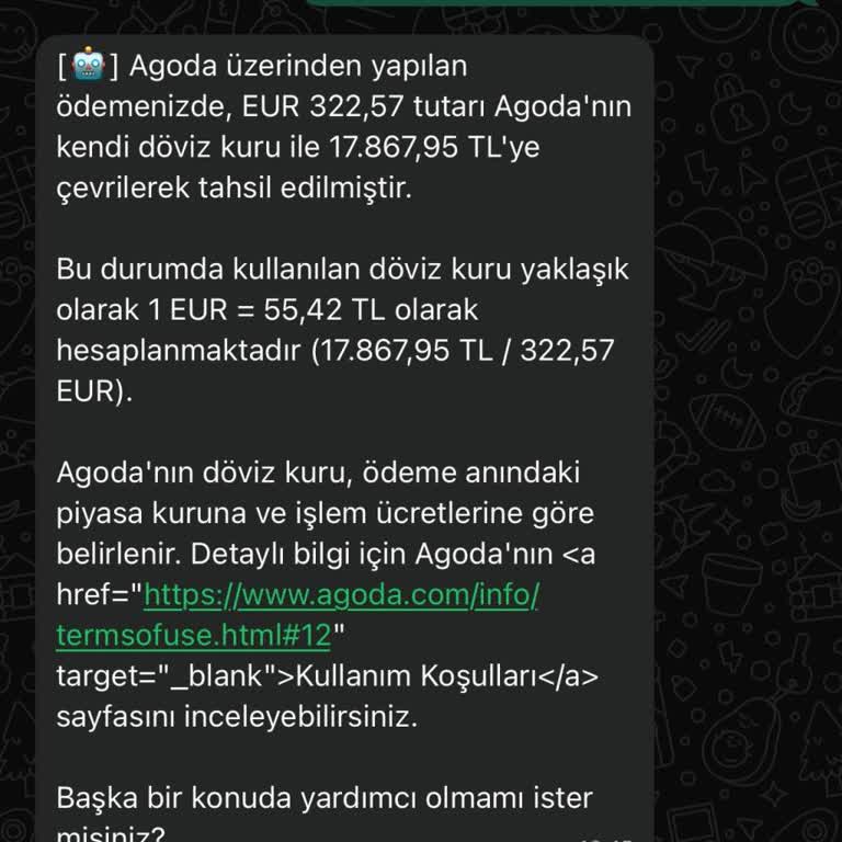 Agoda’da Yüksek Kur Nedeniyle Fazla Ücret Çekildi Ve Çözüm Bekleniyor