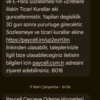 İzinsiz Mobil Ödeme Ve SMS İddiası Kartımdan Çekim Üzerine Acil Talep