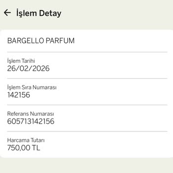 Bargello Parfümünün Renk Değişikliği Ve Sağlık Sorunları Nedeniyle İade Talebi