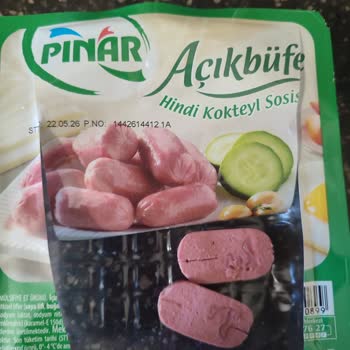 Pınar Hindi Sosisinde Yabancı Nesne Tespit Edildi, İnceleme Talep Ediliyor
