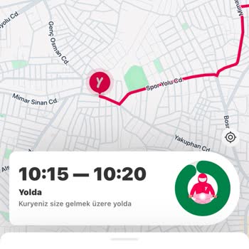 Teslimat Saati 09:45 Olmasına Rağmen 11:00'de Geldi Ve Yardım Bulamadım