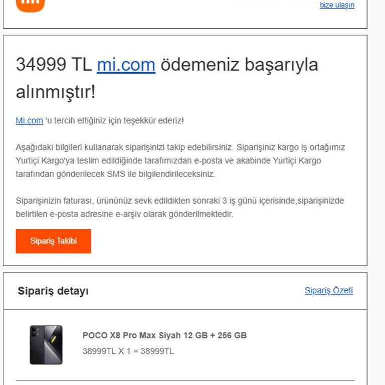 Xiaomi Ve EasyCep Takas Ödemesi 6.000 TL Gecikiyor