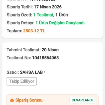 Trendyol Yanlış Ürün Gönderimi, Onay Dışı İade ve Müşteri Hizmetleri Sorunu