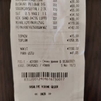 BIM Emirgazi Şubesinde Bozulmuş Beyaz Peynir: Soğuk Zincir Sorunu Ve Hızlı İade İsteği