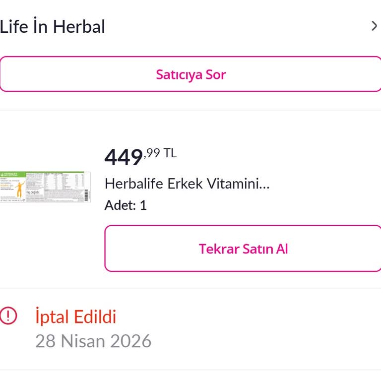 Kargo Gecikmesi Ve İptal Süreçleri Nedeniyle Mağdur Oldum