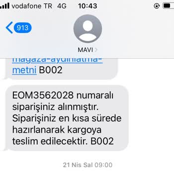 Mavi Mağazasında Beden Değişimi Kargo Hatası Ve Hediye Çeki Dönüşümü