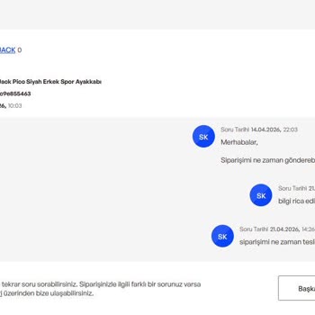 İdefix Ve Hammer Jack’in Gecikmiş Kargo Ve İlgisiz Tutumu Hakkında Şikayet