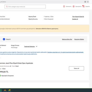 İdefix Ve Hammer Jack’in Gecikmiş Kargo Ve İlgisiz Tutumu Hakkında Şikayet