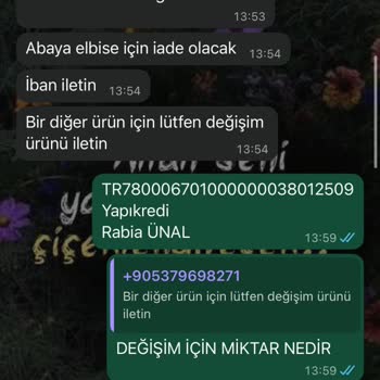 Satıcıdan Cevap Alamama, Saygısız Mesajlar Ve İade Sorunu
