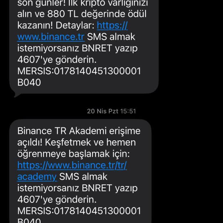 Yetkisiz Açılan Binance Hesabının Silinmesi Ve Sorumluluğumun Reddedilmesi