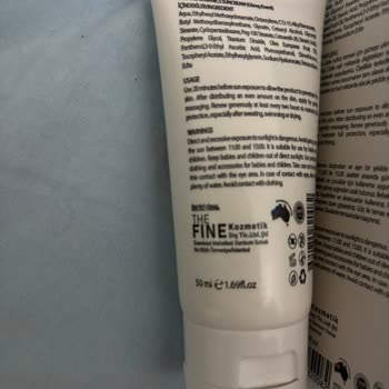 The Fine Organics Güneş Kremi Son Kullanma Tarihi Kazınmış, Satıcı Reddi