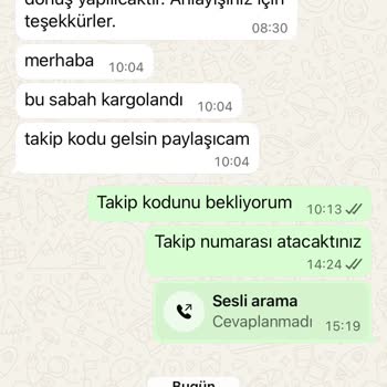 Kargoya Verildi Söylenmesine Rağmen Ürün Gelmedi, Ücretin Tam İadesini İstiyorum