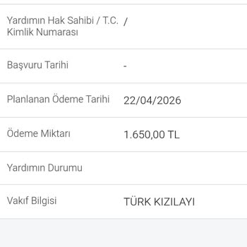 E-Devlet’te Görünen Yardımlar Hesaba Yansımıyor Ve Bilgilendirme Yok