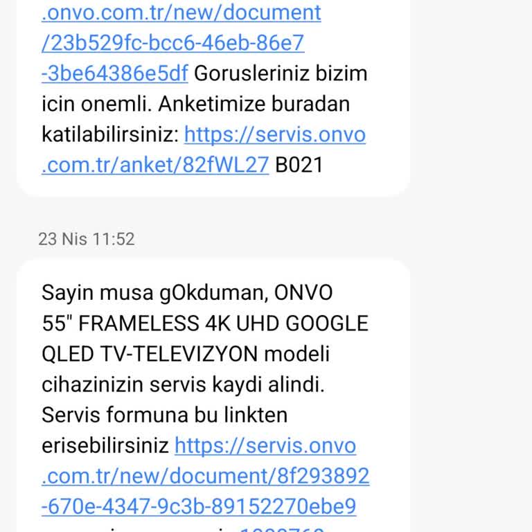 Kumanda Ve Güç Arızası Nedeniyle Değişim Talebim Reddedildi