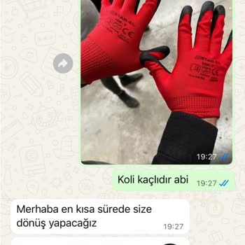 Ödenen 600 İş Eldiveni Gönderilmedi, İade Ve Açıklama Talebi