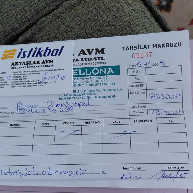 Aynı Modeldeki Koltuklarda Gıcırdama, Tamir Reddi Ve İade İle Değişim Talebi