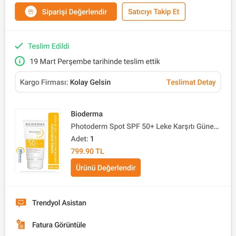 Bioderma Güneş Kremi Kullanımı Sonrası Şiddetli Cilt Reaksiyonu Ve İade İsteği