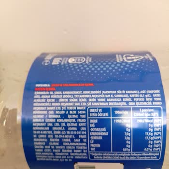2.5 Litrelik Pepsi'nin Acımsı Tadı Ve Yetersiz Müşteri Desteği