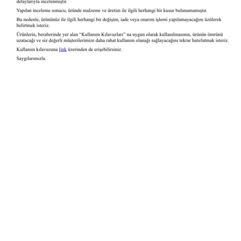 6 Aylık Garanti Verilen Lotto Ayakkabının Logo Parçası 1 Ayda Deforme, Değişim Talebi