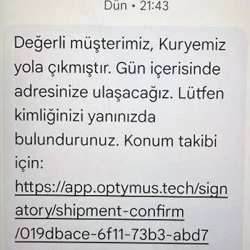 Teslim Edilmeyen SIM Kartı Ve Ulaşılamayan Dijital Kurye