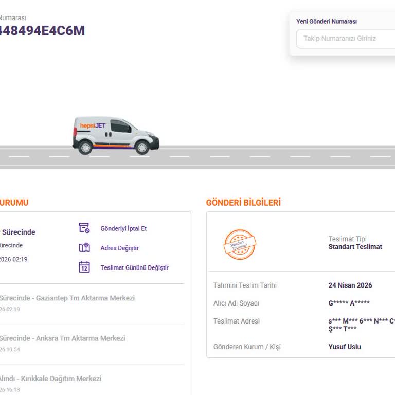 Hepsijet Kargom Gaziantep Aktarma Merkezinde 4 Gün Boyunca Duruyor