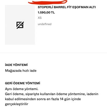 İade İşleminde Karışıklık Ve 126,90 TL Eksik Ödeme