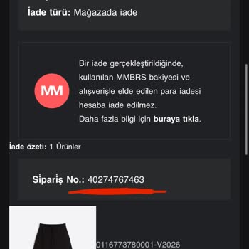 İade İşleminde Karışıklık Ve 126,90 TL Eksik Ödeme