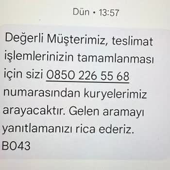 Vodafone’lu Dijital Kurye’nin Teslimatı Gecikti Ve İletişim Sağlanamadı