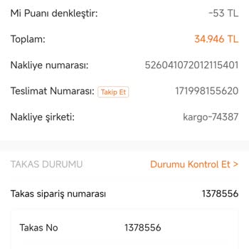 Takas İşleminde Ödeme Gecikmesi