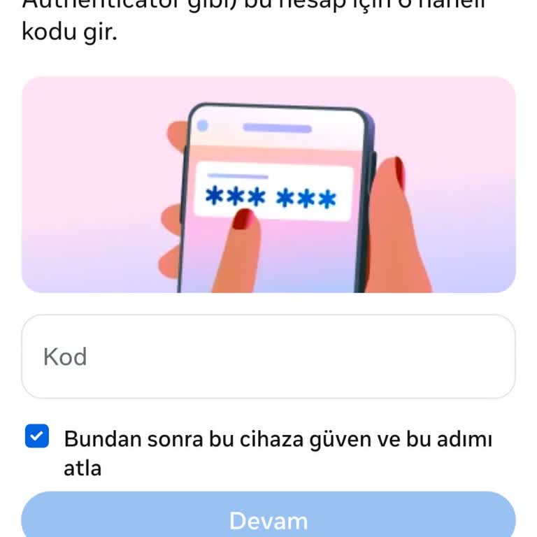 Instagram Hesabımda İki Faktörlü Kimlik Doğrulama Engeli Ve Acil Yardım Gerekiyor