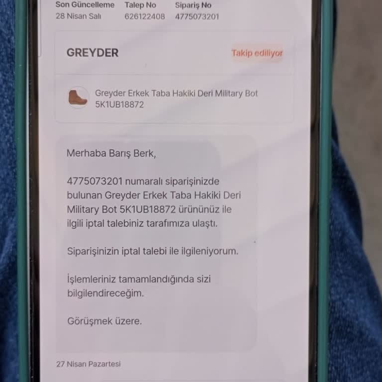 Hepsiburada’da İptal İsteği Engellendi Ve Ürün Zorla Teslim Edildi