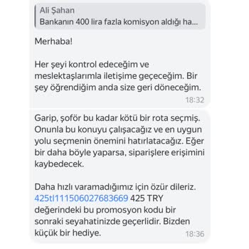 Yandex Go’da Görülen Ücret Ve Çekilen Tutar Arasındaki Farklılık Ve Tam İade Talebi