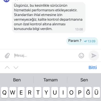 Yandex Go’da Görülen Ücret Ve Çekilen Tutar Arasındaki Farklılık Ve Tam İade Talebi