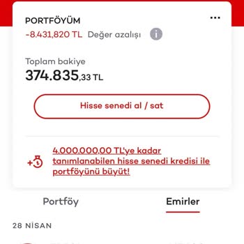Akbank Yatırım Uygulamasındaki Ereğli İşlemlerinde Kar/Zarar Tutarsızlığı Ve Danışman Yaklaşımı