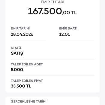Akbank Yatırım Uygulamasındaki Ereğli İşlemlerinde Kar/Zarar Tutarsızlığı Ve Danışman Yaklaşımı