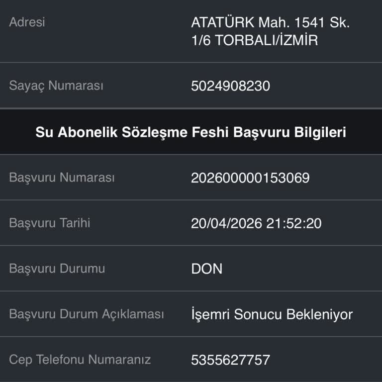 İzmir'de Su Aboneliği İptali Sonrası Güvence Bedeli İadesi Gecikiyor