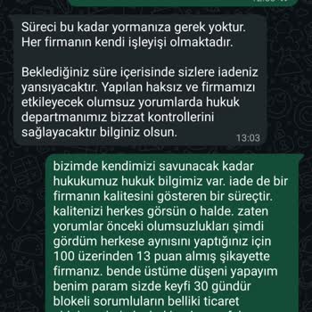 Teslimat Gecikmesi Ve Saygısız Müşteri Temsilcisiyle İade Sorunu