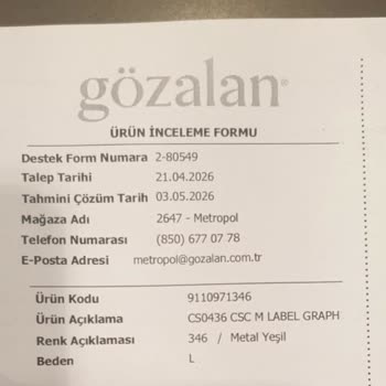 Keyfi Ürün İnceleme Süreci Ve Yetersiz İletişim