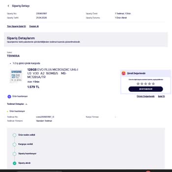 Kargo Gecikmesi Ve Müşteri Hizmetlerinden Cevapsızlık